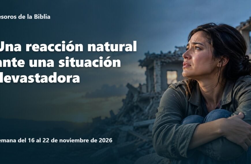 Tesoros de la Biblia para la semana del 16 al 22 de noviembre de 2026