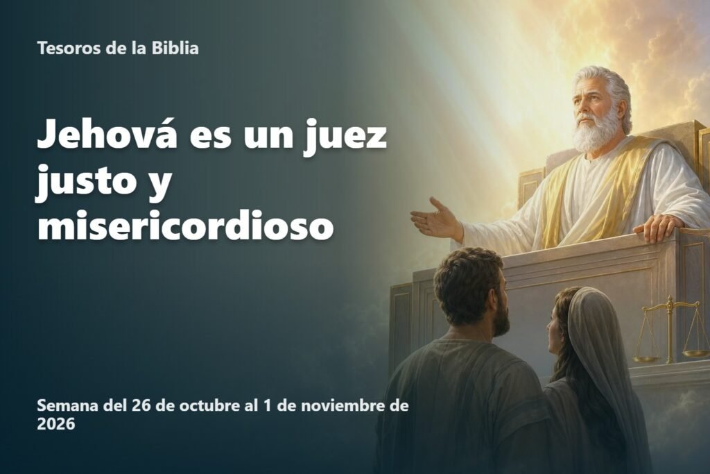 Tesoros de la Biblia para la semana del 26 de octubre a 1 de noviembre de 2026 Tesoros de la Biblia para la semana del 26 de octubre a 1 de noviembre de 2026