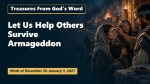 Treasures From God’s Word for the Week of December 28, 2026–January 3, 2027