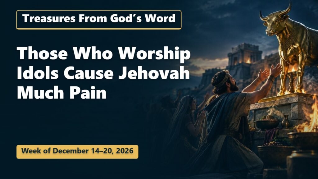 Treasures From God’s Word for the Week of December 14-20, 2026