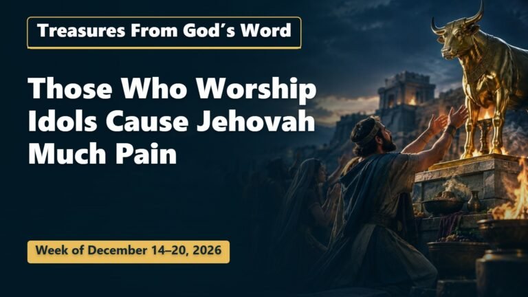 Treasures From God’s Word for the Week of December 14-20, 2026