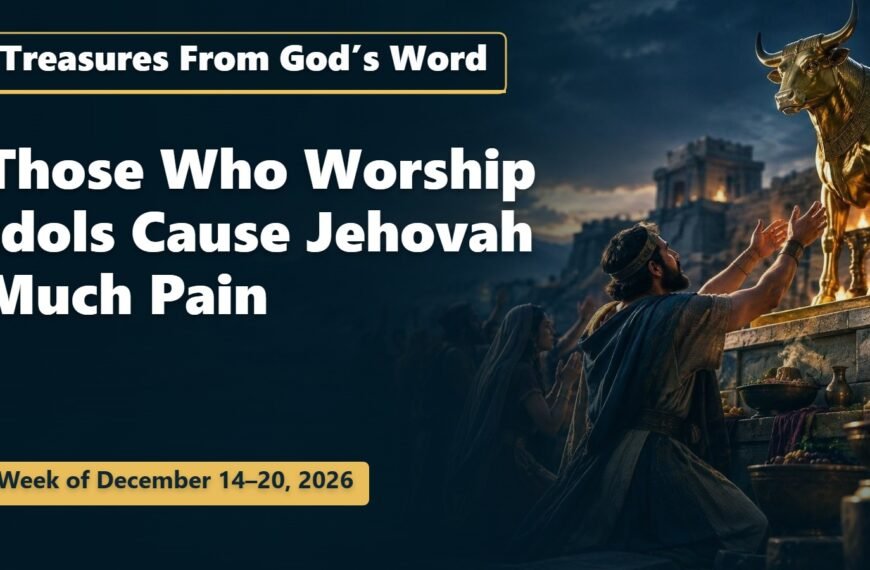 Treasures From God’s Word for the Week of December 14-20, 2026