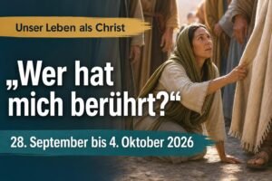 Unser Leben als Christ für die Woche vom 28. September bis 4. Oktober 2026