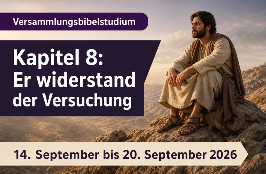 Versammlungsbibelstudium für die Woche vom 14.–20. September 2026