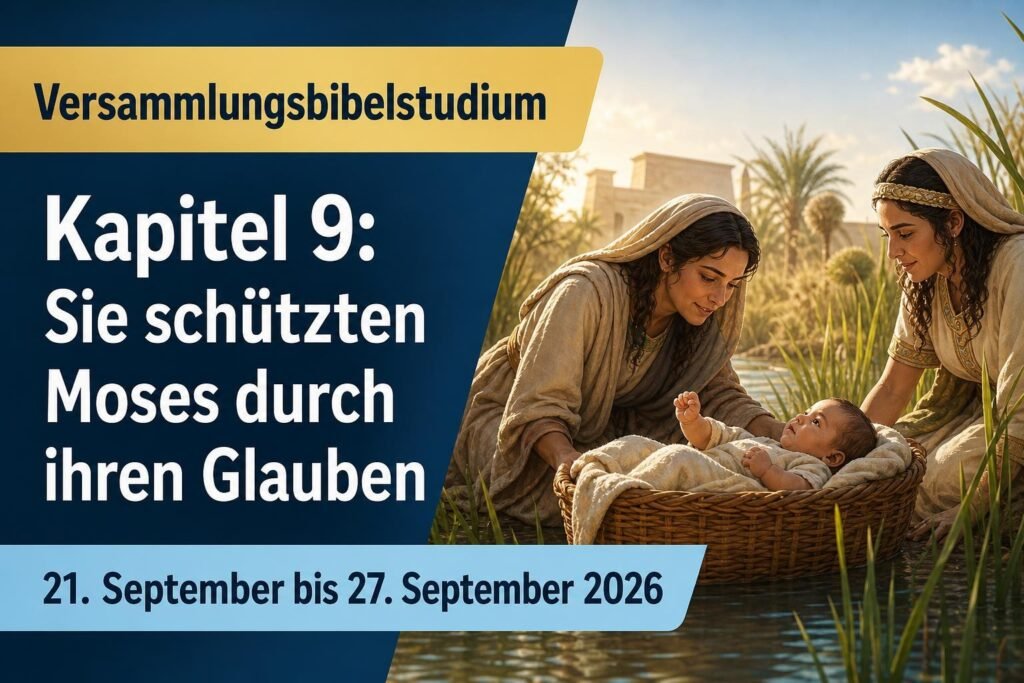 Versammlungsbibelstudium für die Woche vom 21. bis 27. September 2026
