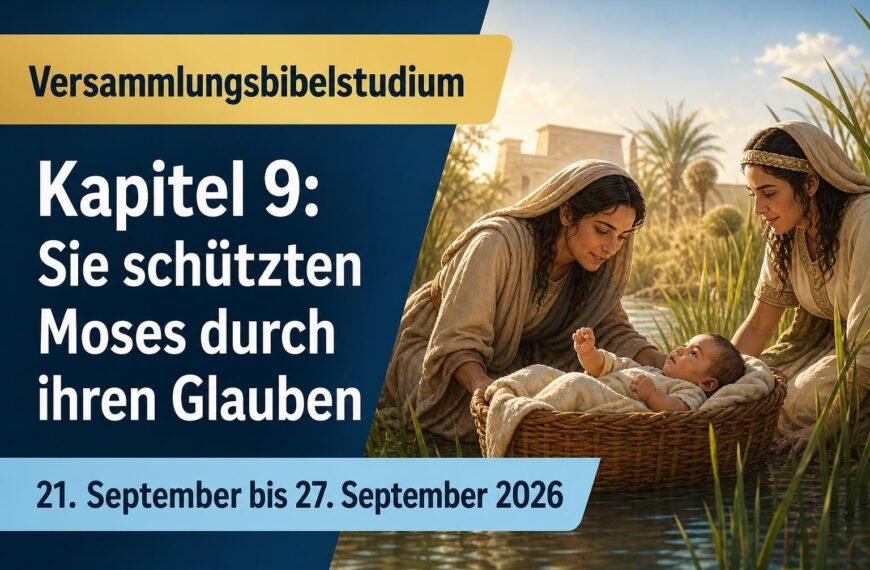 Versammlungsbibelstudium für die Woche vom 21. bis 27. September 2026