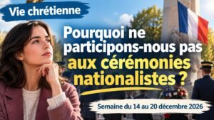 Vie chrétienne pour la semaine du 14 au 20 décembre 2026