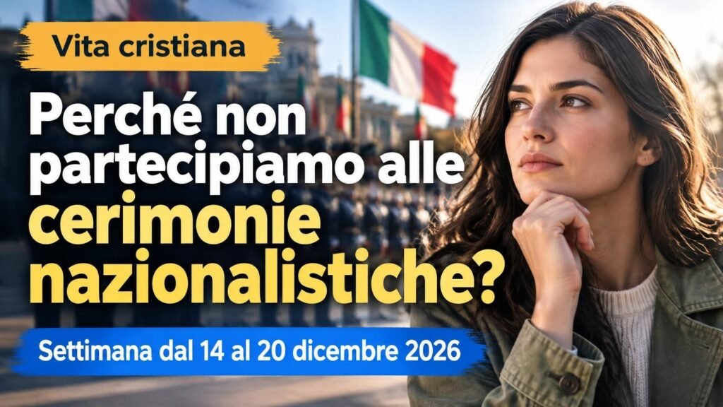 Vita cristiana per la settimana dal 14 al 20 dicembre 2026 Vita cristiana per la settimana dal 14 al 20 dicembre 2026