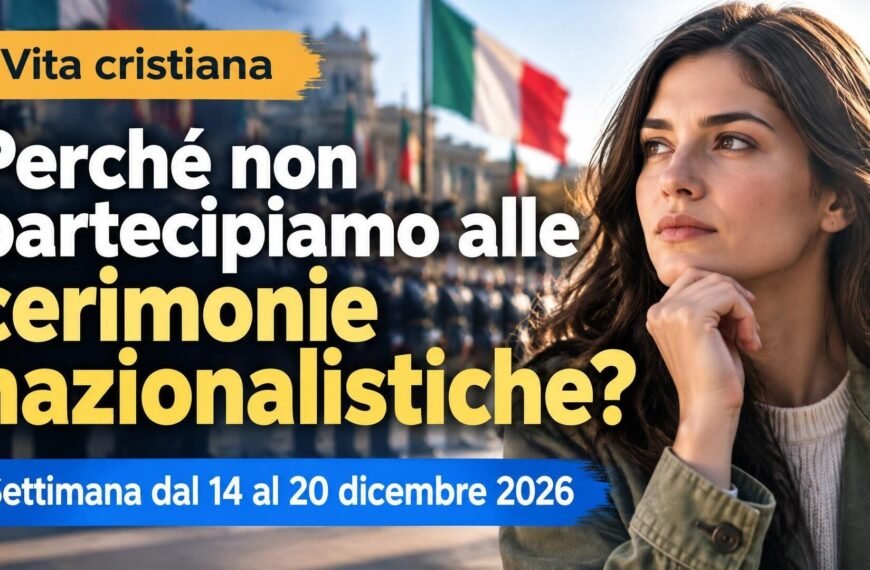 Vita cristiana per la settimana dal 14 al 20 dicembre 2026