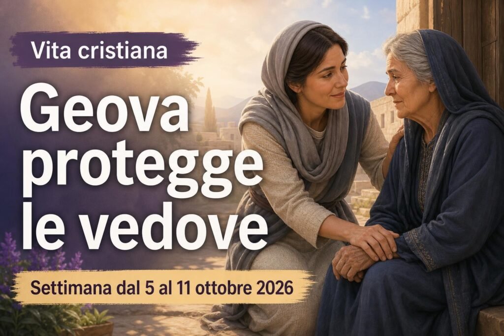 Vita cristiana per la settimana dal 5 al 11 ottobre 2026 Vita cristiana per la settimana dal 5 all’11 ottobre 2026