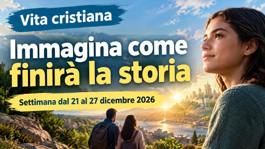 Vita cristiana per la settimana dal 21 al 27 dicembre 2026