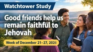 Watchtower Study for the week of December 21-27, 2026