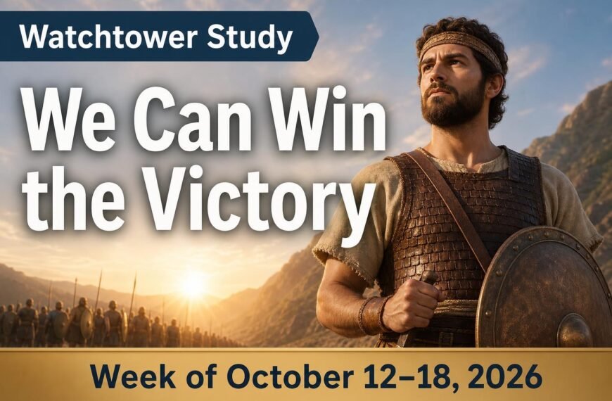Watchtower Study for the Week of October 12-18, 2026
