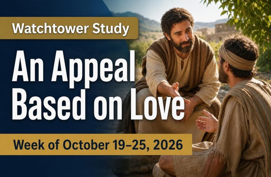 Watchtower Study for the Week of October 19-25, 2026