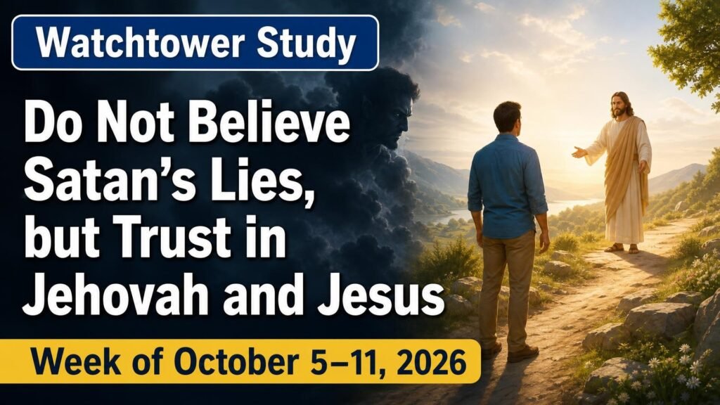 Watchtower Study for the Week of October 5-11, 2026