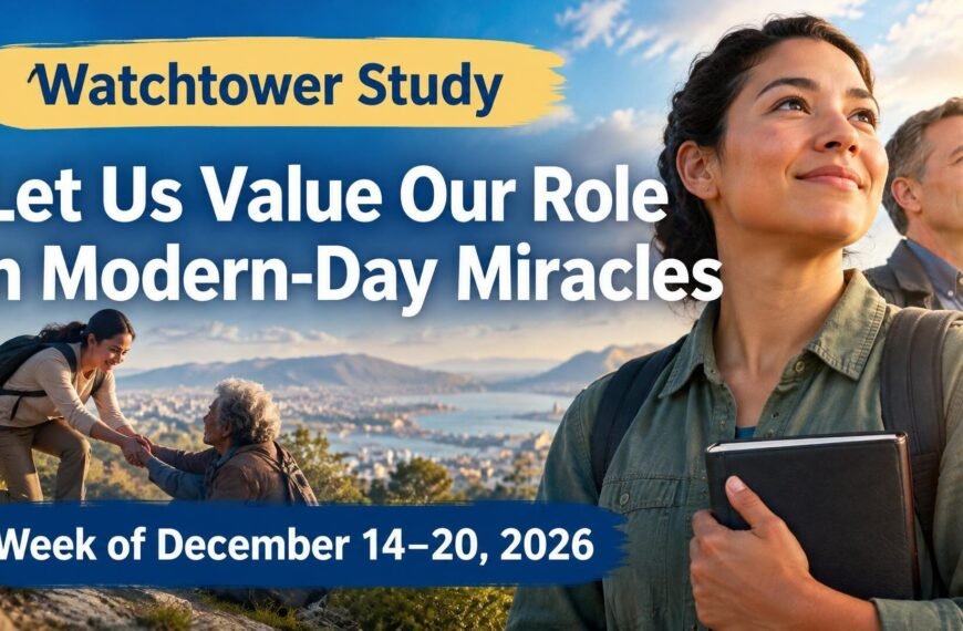 Watchtower Study for the Week of December 14-20, 2026
