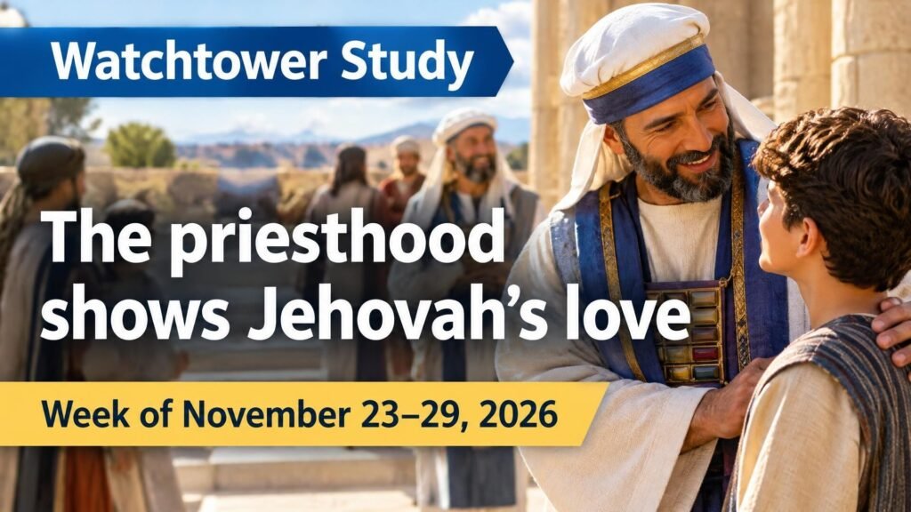 Watchtower Study for the Week of November 23-29, 2026