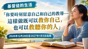 我們的基督徒生活：2026年12月28日至2027年1月3日這一週