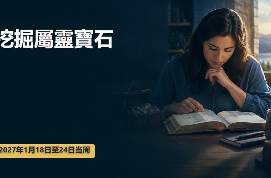 1月18日至24日這一周的挖掘屬靈寶石