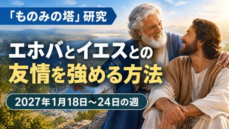 2027年1月18日から24日までのものみの塔研究