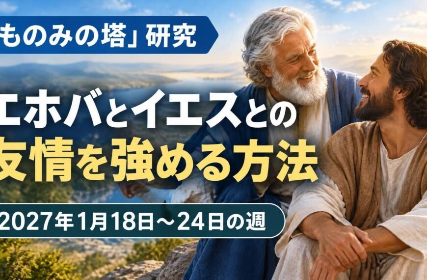 2027年1月18日から24日までのものみの塔研究