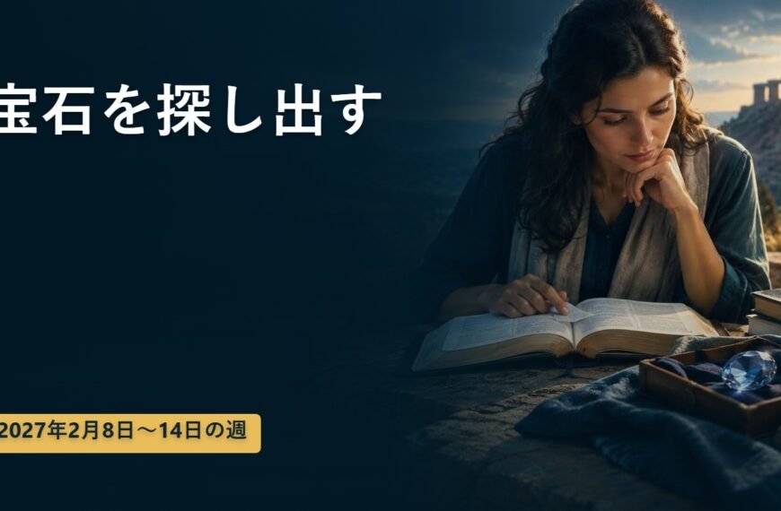 2027年2月8日から14日の週の「宝石を探し出す」