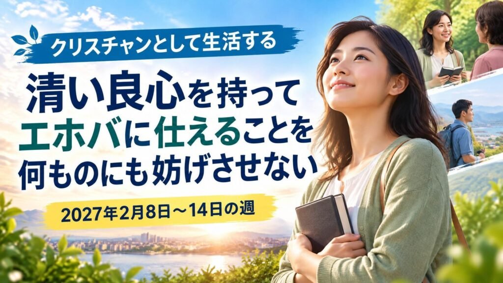 2027年2月8日から14日の週の「クリスチャンとして生活する」