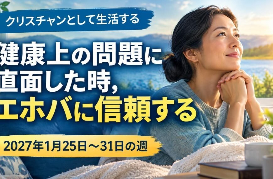 2027年1月25日から31日の週のクリスチャンとして生活する