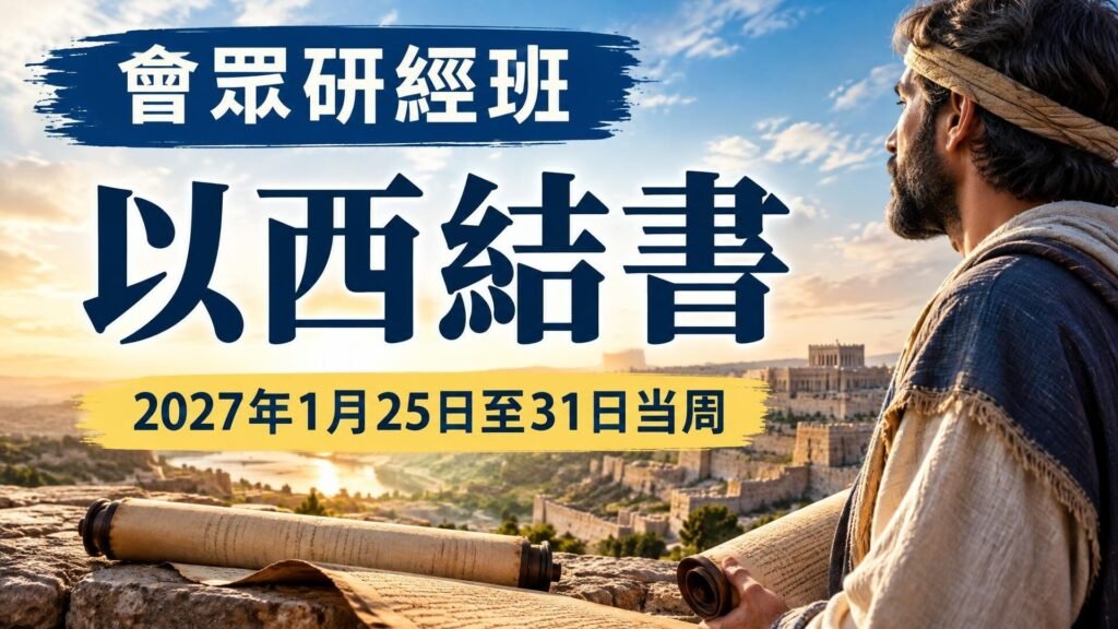 2027年1月25日至31日的會眾經文研究