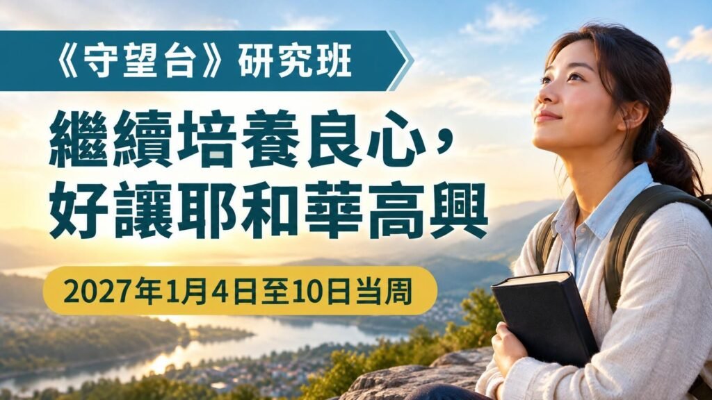 2027年1月4日至10日的《守望台》研究