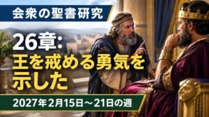 2027年2月15日から21日の週の会衆の聖書研究