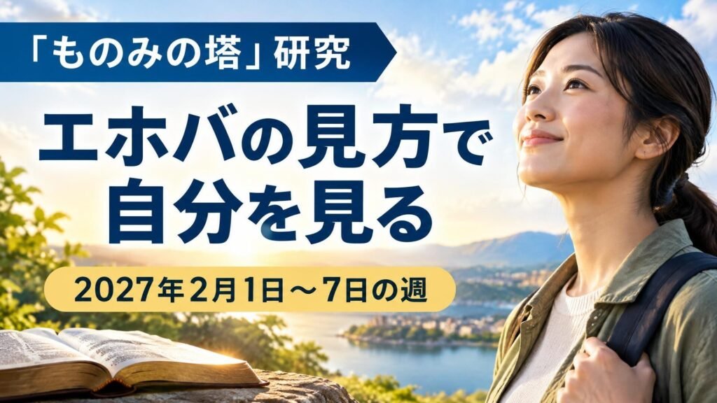 2027年2月1日から7日までの「ものみの塔」研究