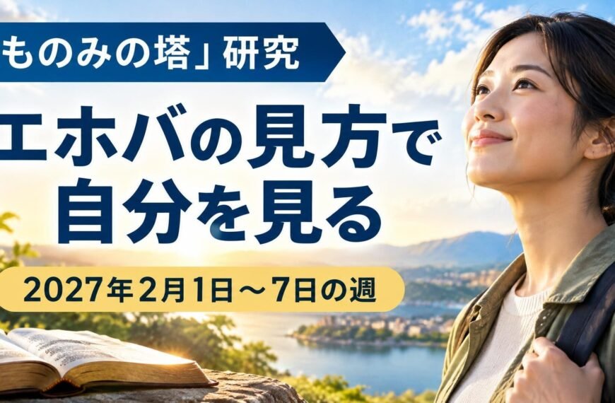 2027年2月1日から7日までの「ものみの塔」研究