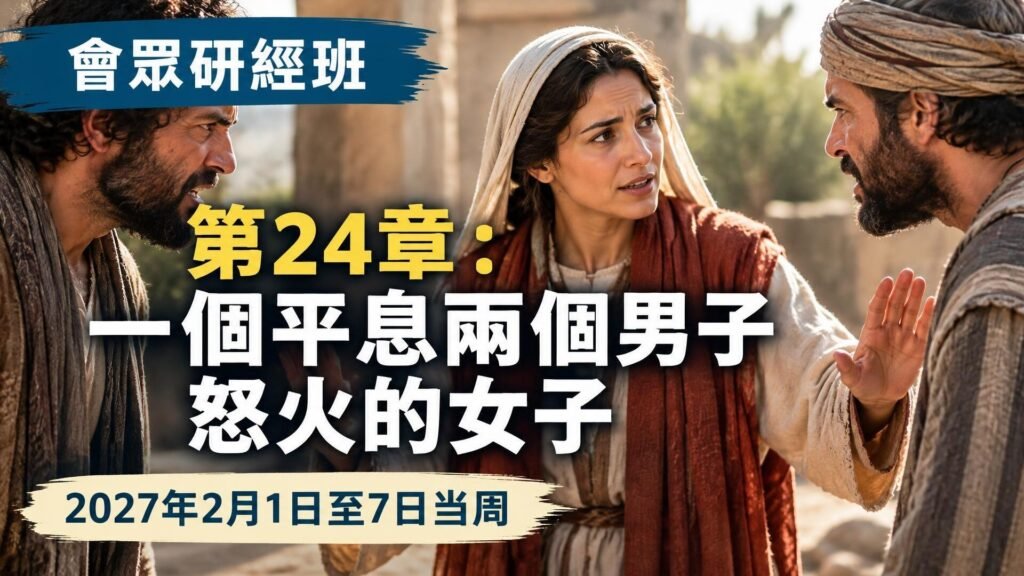 2027年2月1日至7日這一週的會眾聖經研究
