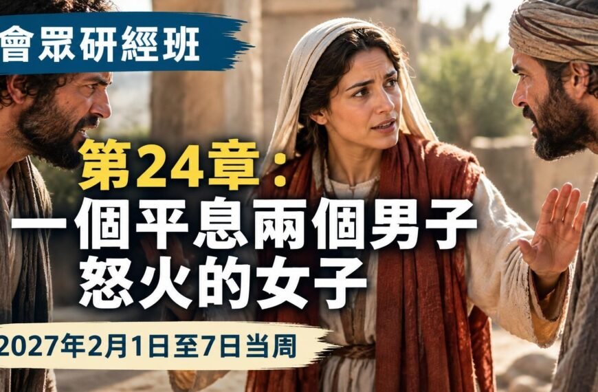 2027年2月1日至7日這一週的會眾聖經研究