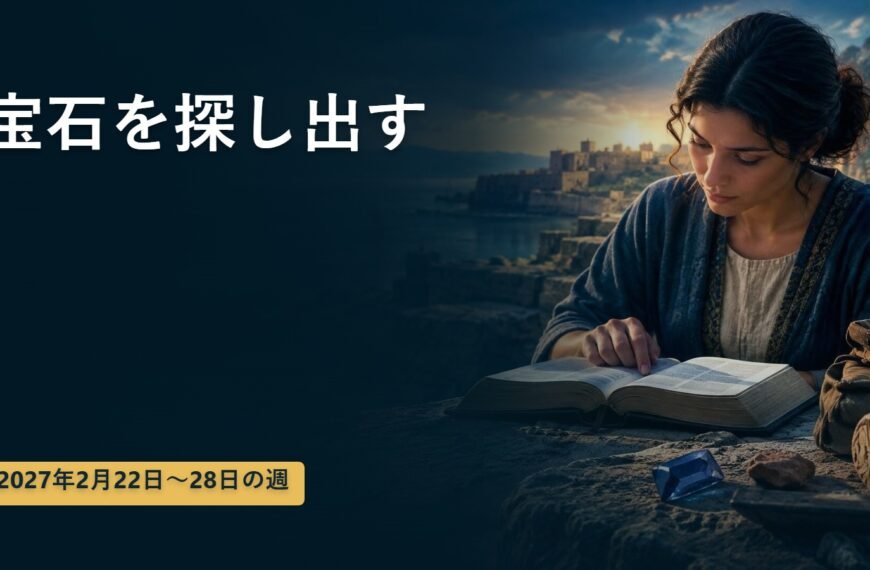 2027年2月22日から28日の週の「宝石を探し出す」