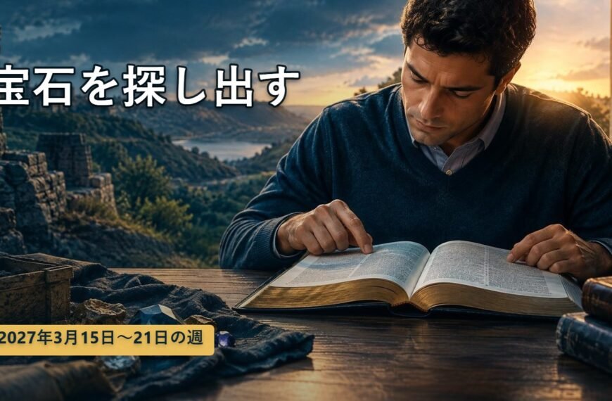 2027年3月15日から21日の週の「宝石を探し出す」