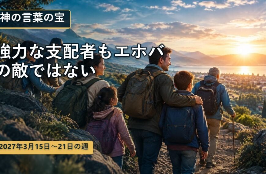 2027年3月15日から21日までの神の言葉の宝