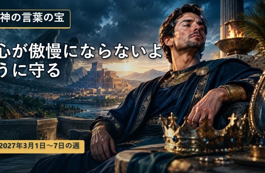 2027年3月1日から7日までの神の言葉の宝