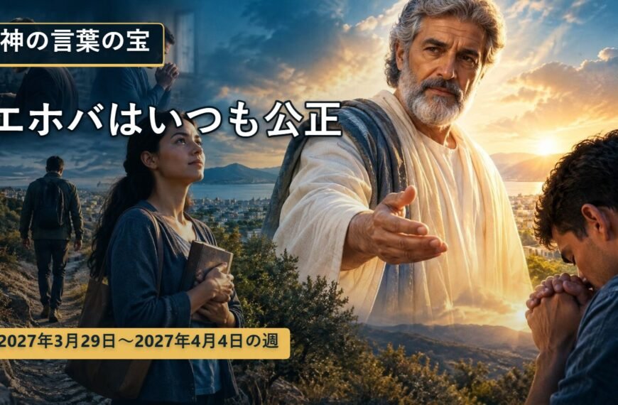 2027年3月29日から4月4日までの神の言葉の宝
