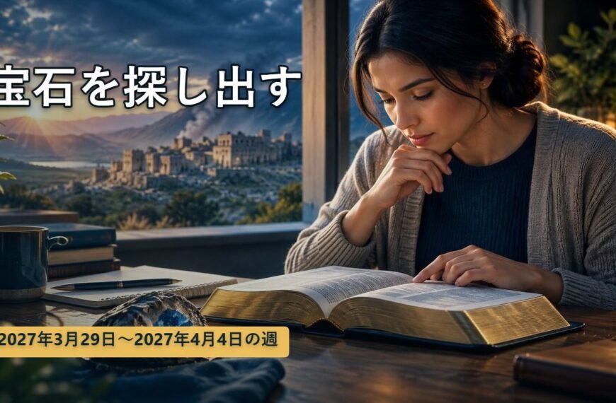 2027年3月29日から4月4日までの週の「宝石を探し出す」