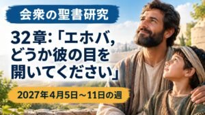 2027年4月5日から11日までの週の会衆の聖書研究