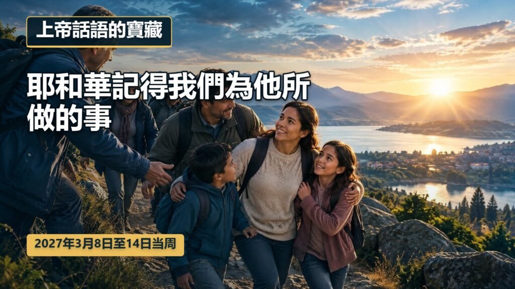 3月8日至14日這一週的上帝話語的寶藏 3月8日至14日這一週的上帝話語的寶藏