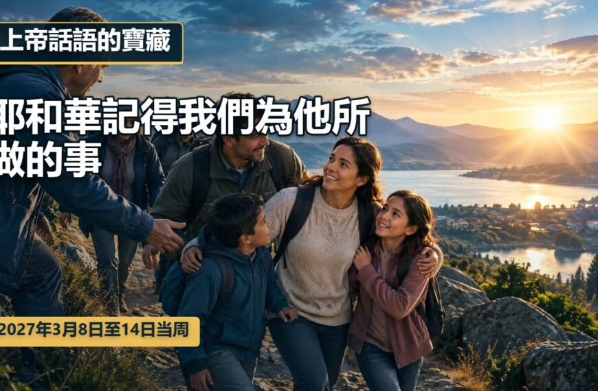 3月8日至14日這一週的上帝話語的寶藏