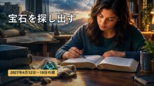 2027年4月12-18日の週の宝石を探し出す