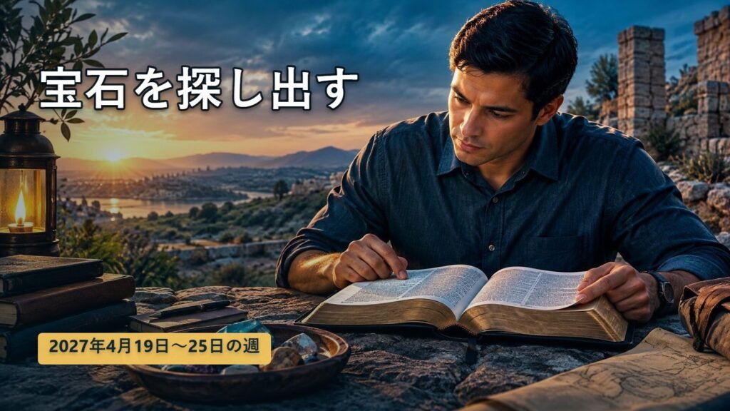 4月19日から25日の週の「宝石を探し出す」