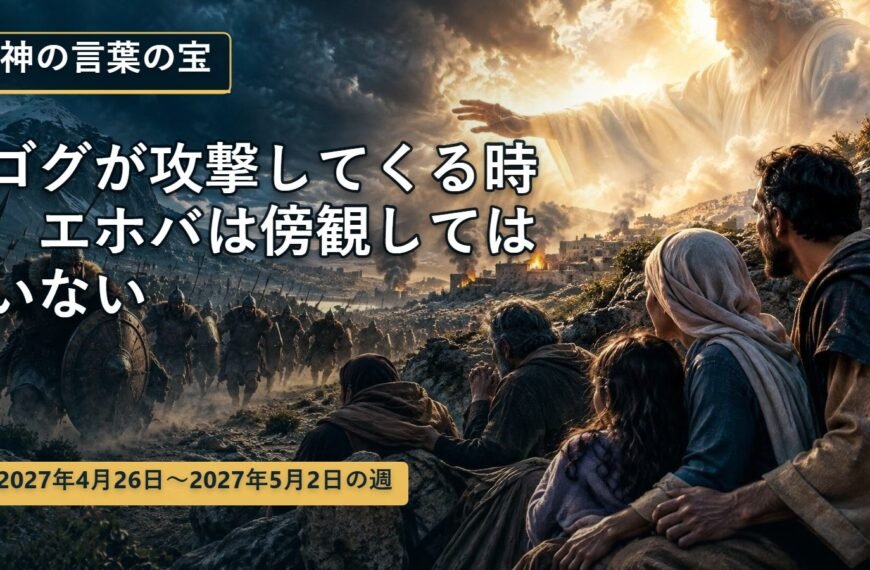 4月26日から5月2日の週の神の言葉の宝