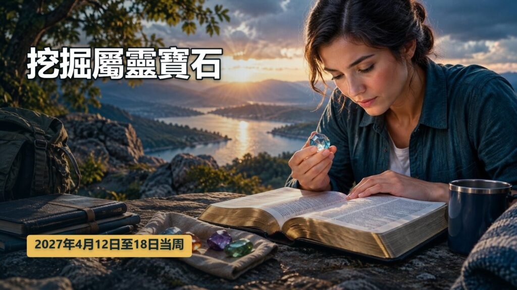 4月12日至18日這一週的挖掘屬靈寶石 4月12日至18日這一週的挖掘屬靈寶石