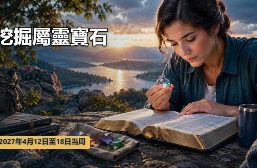4月12日至18日這一週的挖掘屬靈寶石