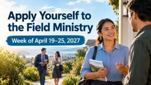 Apply Yourself to the Field Ministry for the Week of April 19-25, 2027